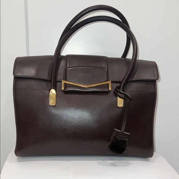 J. Mendel Handbags - Elegant Brown Leather Handbag